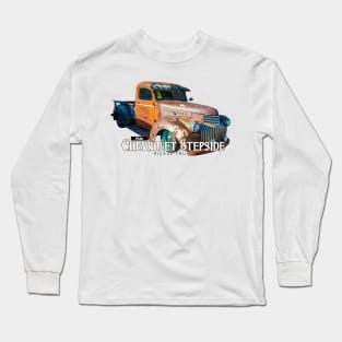 1946 Chevrolet Stepside Pickup Truck Long Sleeve T-Shirt